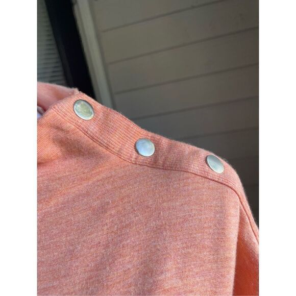 Soft Surroundings Tunic Top Women’s S. Peach/ Pastel Long Sleeve Relaxed Fit - Picture 9 of 10